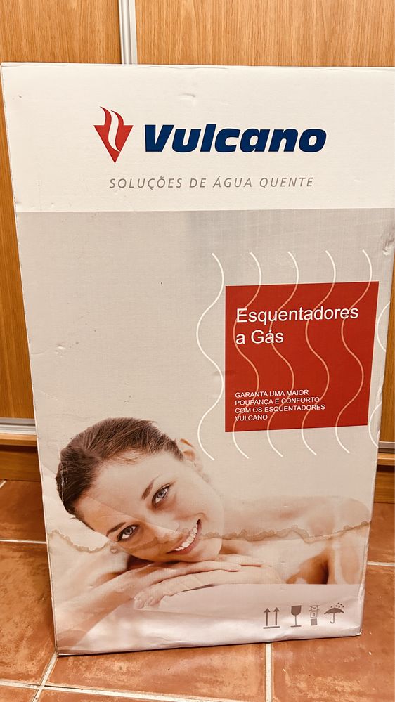 NOVO - Vulcano - esquentador gas butano 14 litros