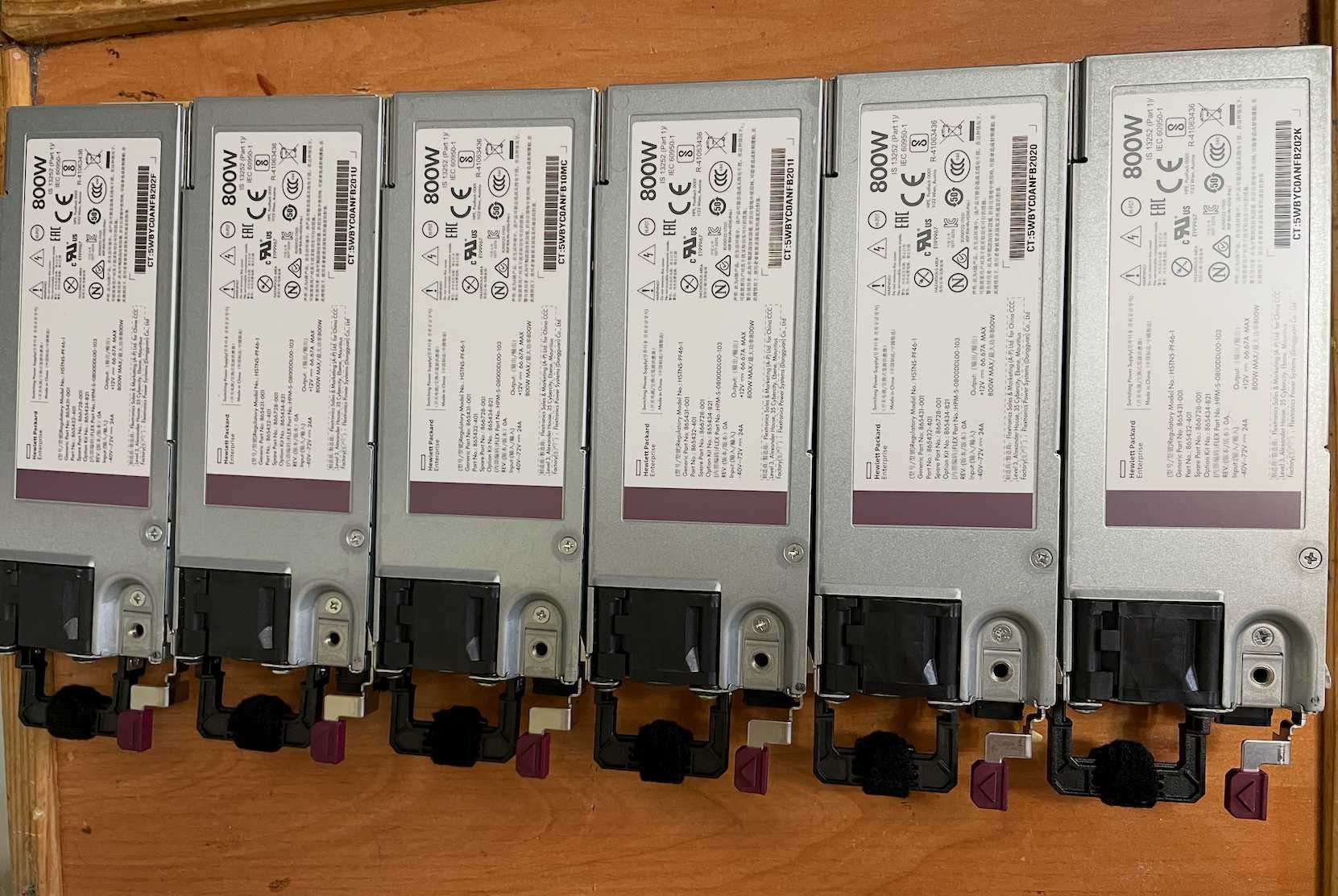 Блок живлення сервера HPE DL360/380 G9 G10 800W -48VDC