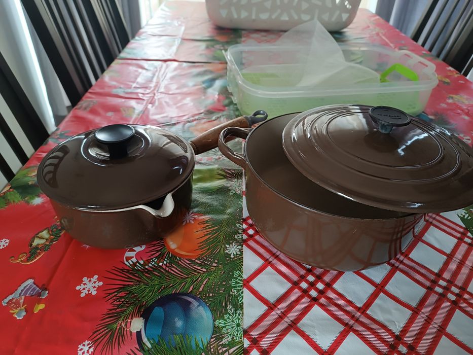 Conjunto de panelas de ferro