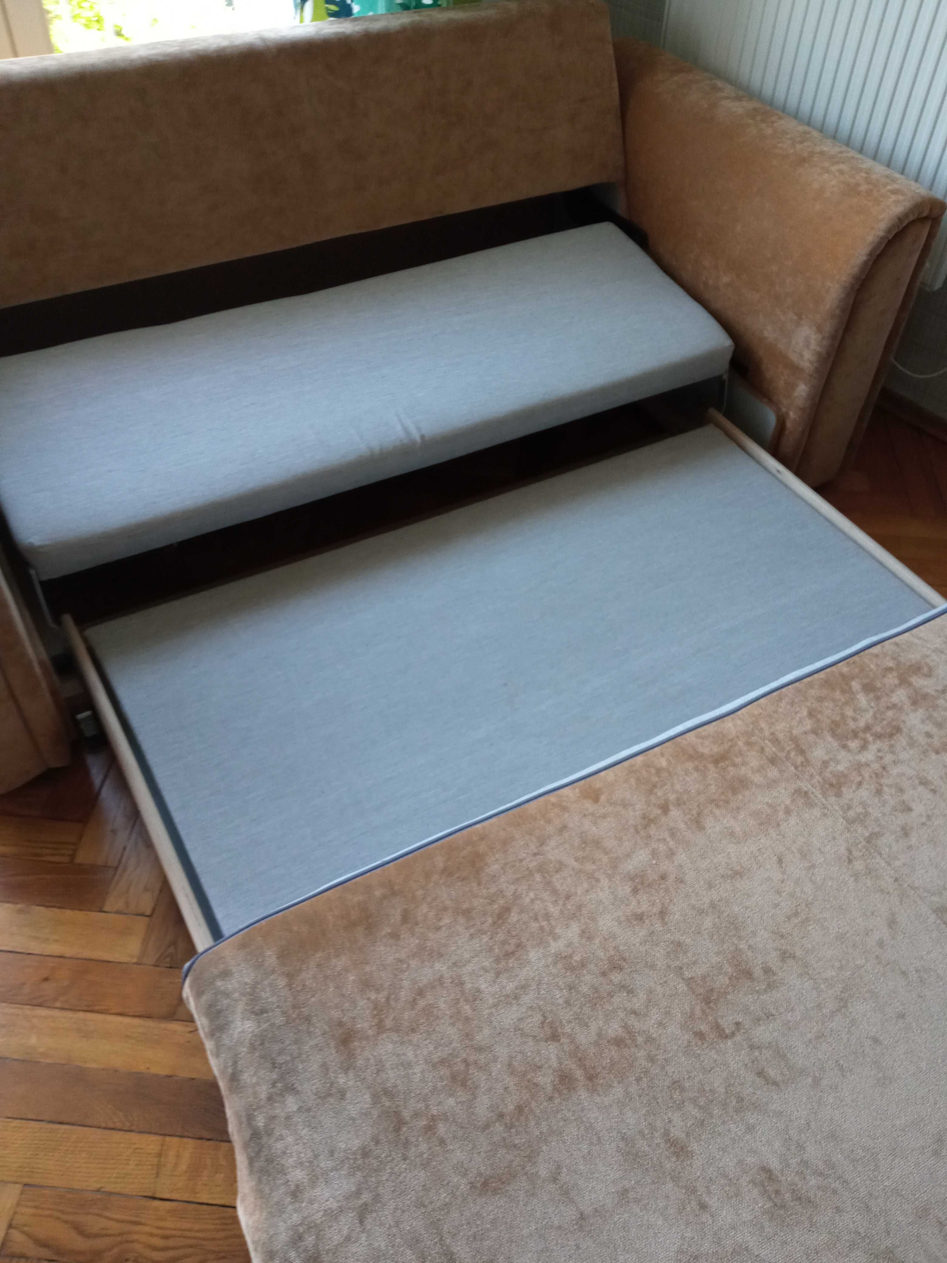 kanapa rozkładana ze schowkiem 180 x 90 x 75