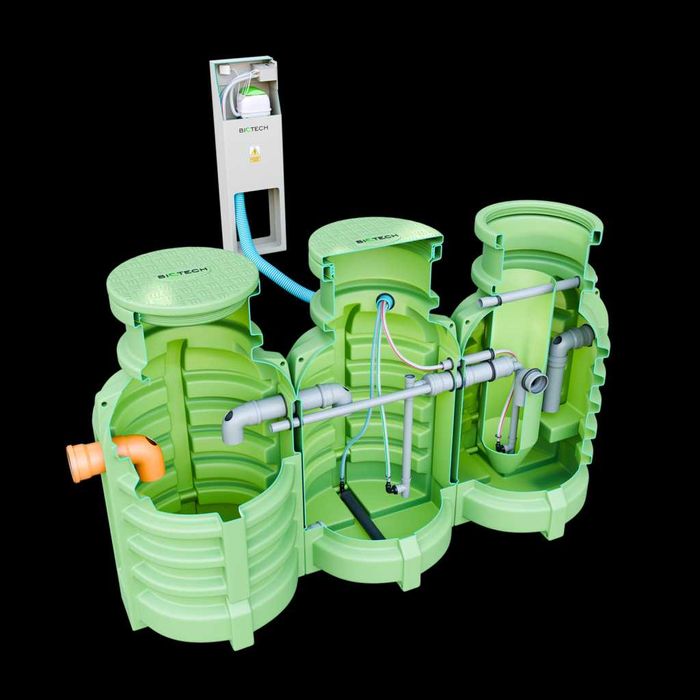 Oczyszczalnia Ścieków Biotech do 6 os. DOSTAWA I BAKTERIE GRATIS!