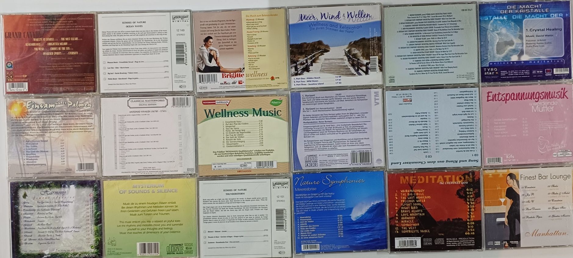 Płyty CD muzyka relaksacyjna medytacja