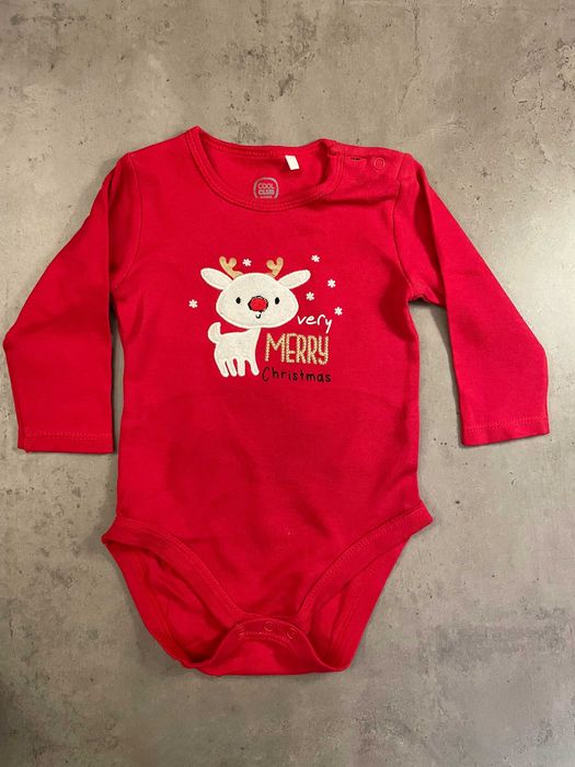 Body świąteczne Renifer rozmiar 68