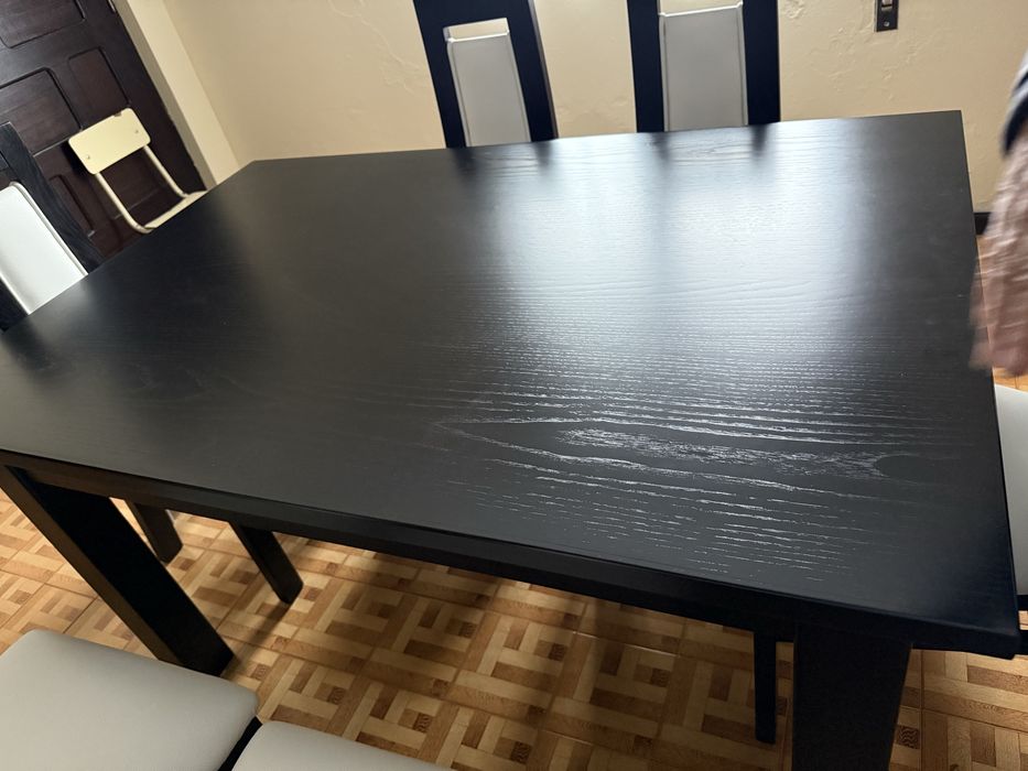 Mesa de madeira jantar