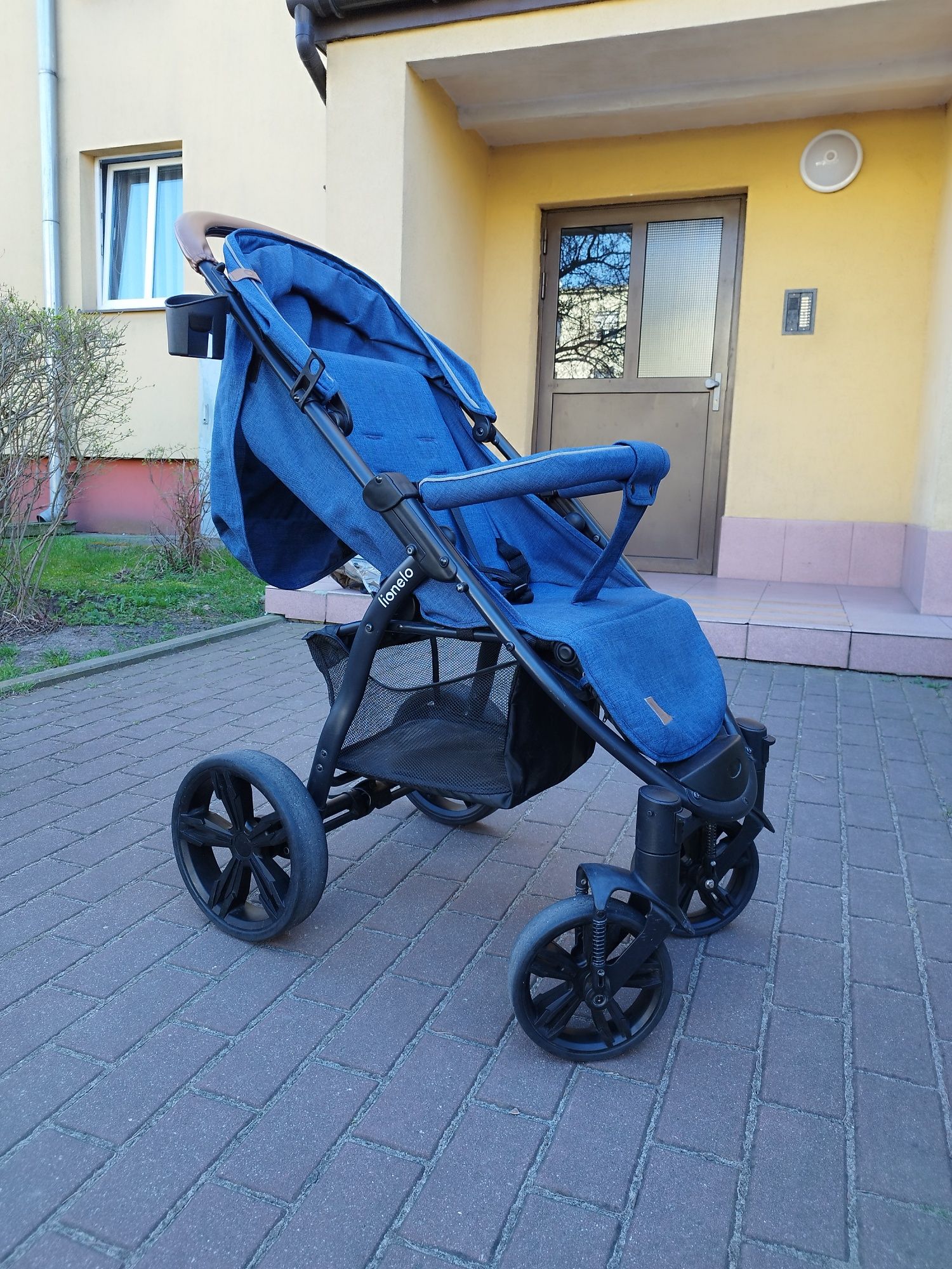 Wózek spacerowy, spacerówka lionelo Annet Plus  Blue Denim
