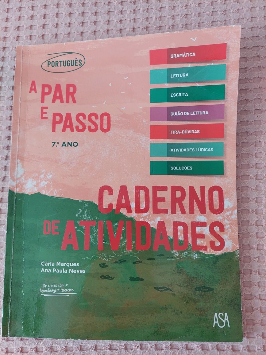 Caderno de atividades Par e passo 7 ano