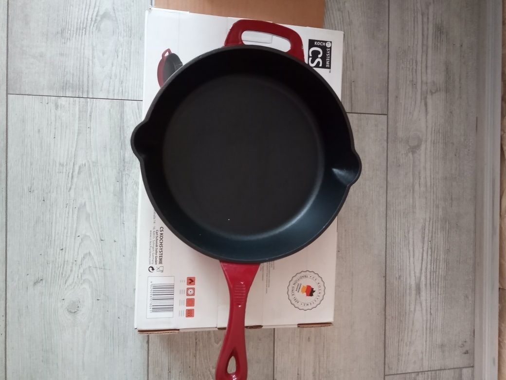 Patelnia żeliwna alpen cast 26cm