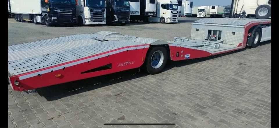 Laweta Niskopodwozie TIR Wynajem Usługi Wynajmę Holowanie Mobilny Serw