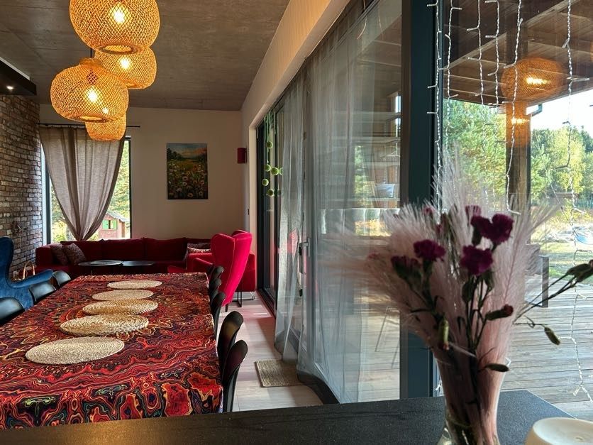 Dom domek weekend Święta wypad z przyjaciółmi jacuzzi sauna balia