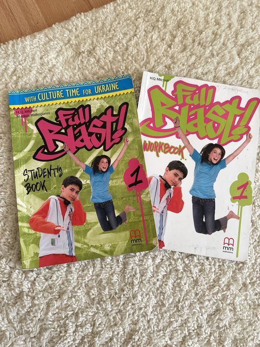 Книжка та зошит full blast A1