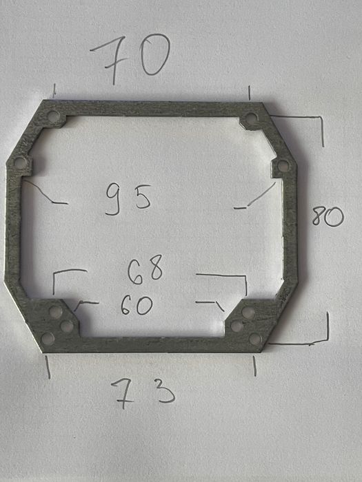 Переходные рамки Renault megane2, Passat B6