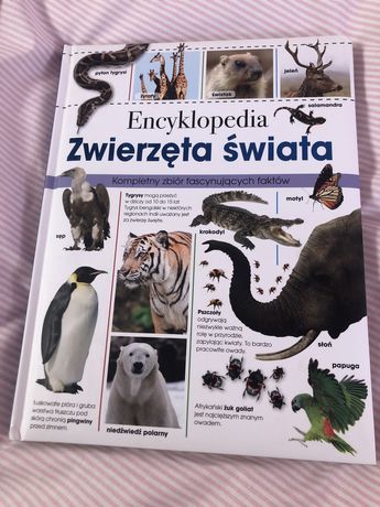 Encyklopedia zwierzęta świata książka edukacyjna Olejsiuk