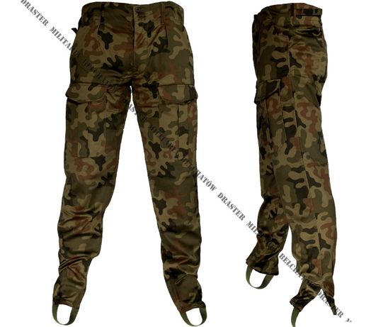 Spodnie Wojskowe Moro US18 WZ93 Polowe Całoroczne