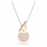 Naszyjnik Swarovski - Ginger T Bar, Rose Gold