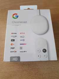 Odtwarzacz multimedialny Google Chromecast 4.0 FHD Google TV