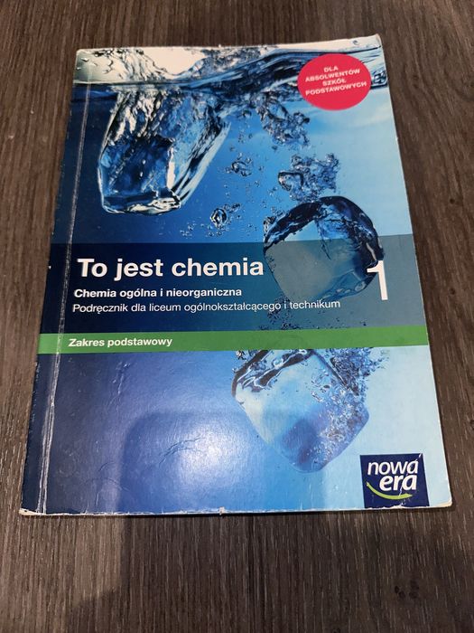 To jest chemia 1 Zakres podstawowy Nowa Era