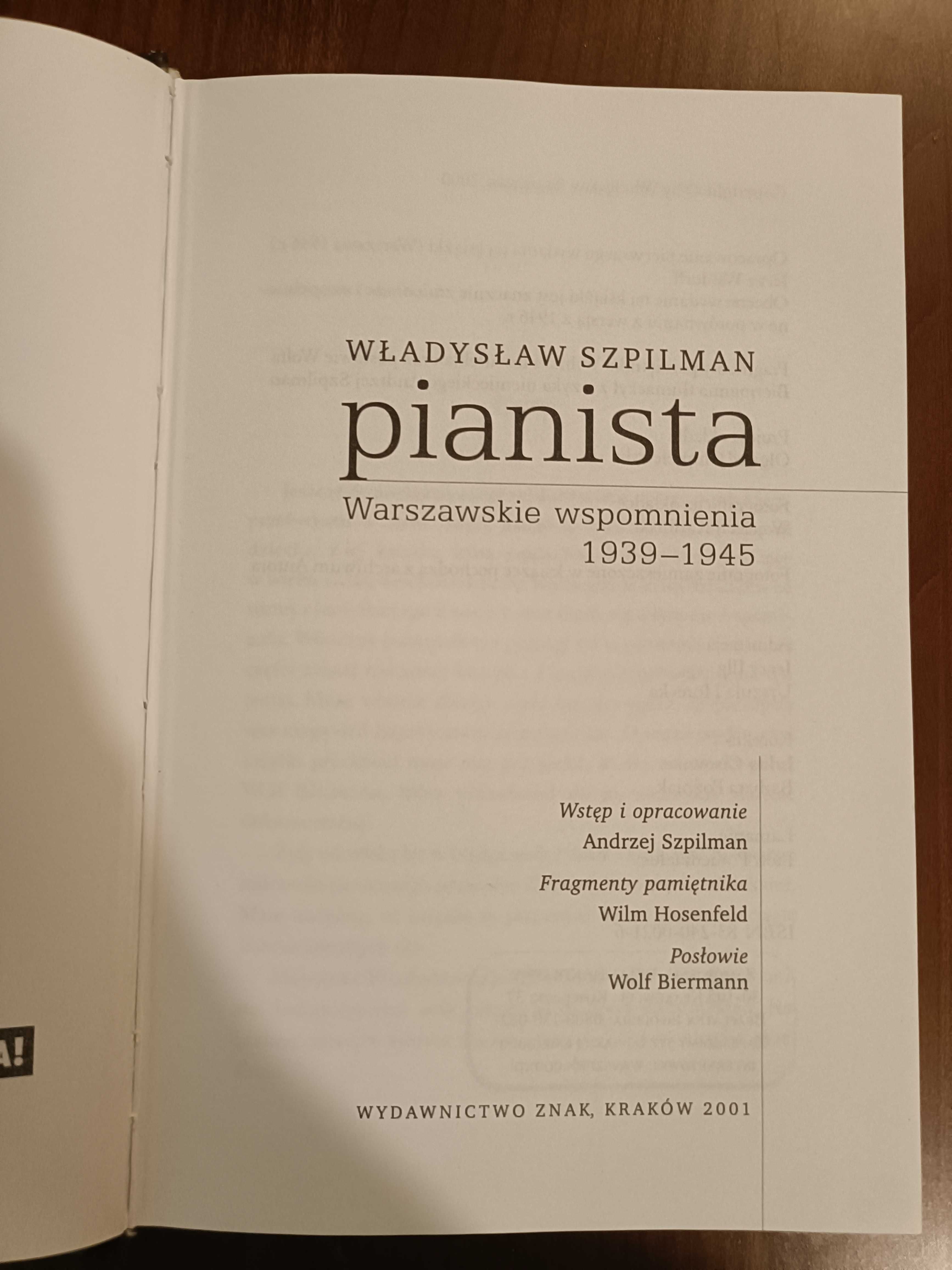 Pianista - Władysław Szpilman