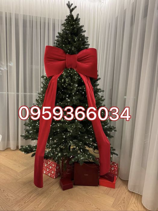 Найкрасивіший бант на ялинку бантик, дроп