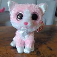 Maskotka Beanie Boss różowy kot Fiona nowa