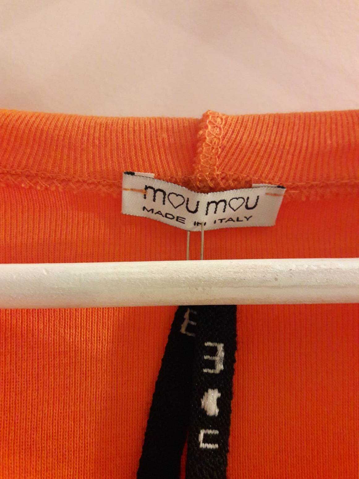 Casaco XL com capuz, laranja, novo com etiqueta. Promoção 20%