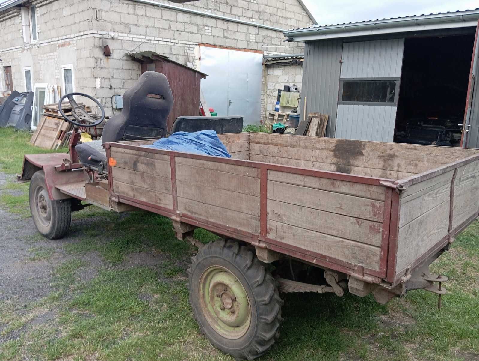 Ciągnik traktorek traktor es esak SAM samoróbka