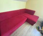 Narożnik z funkcją spania 144x122