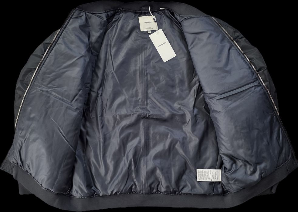 Jack & Jones - Kurtka Bomber/czarny męska r. XXL