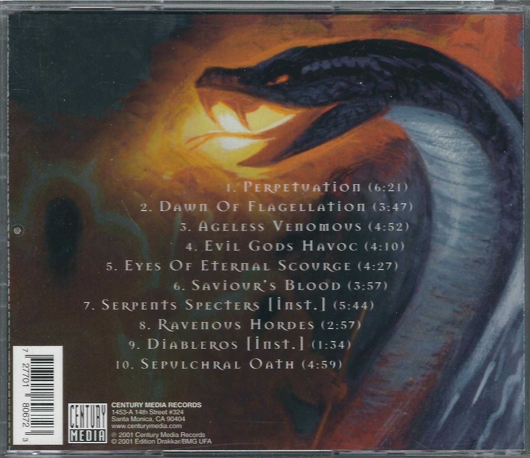 CD Krisiun - Ageless Venomous (2001) (Century Media)