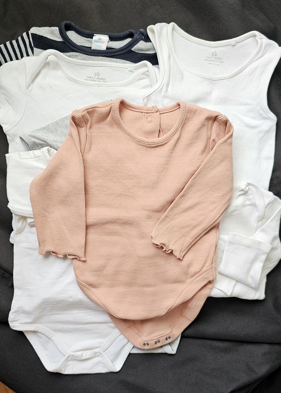 Базові боді Next, hema, sweet soft короткий та довгий Рукав