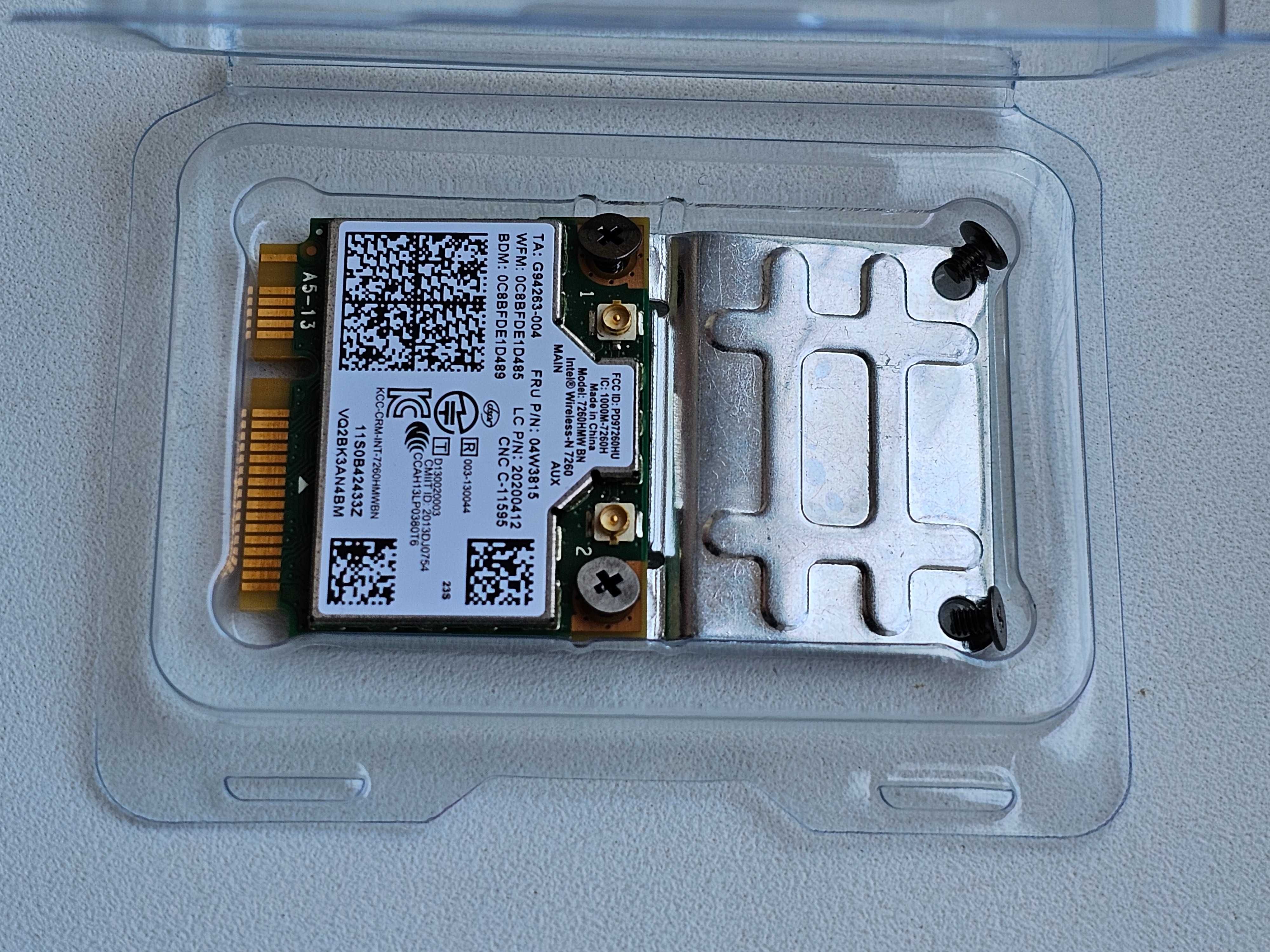 Wi-Fi адаптер Intel Wireless-N 7260 (Модель 7260HMW BN) Mini PCI-E
