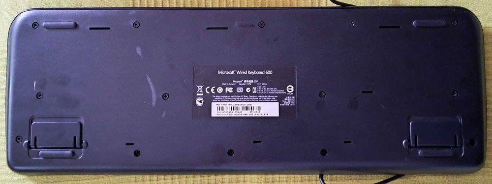 Teclado Microsoft Wired Keyboard 600