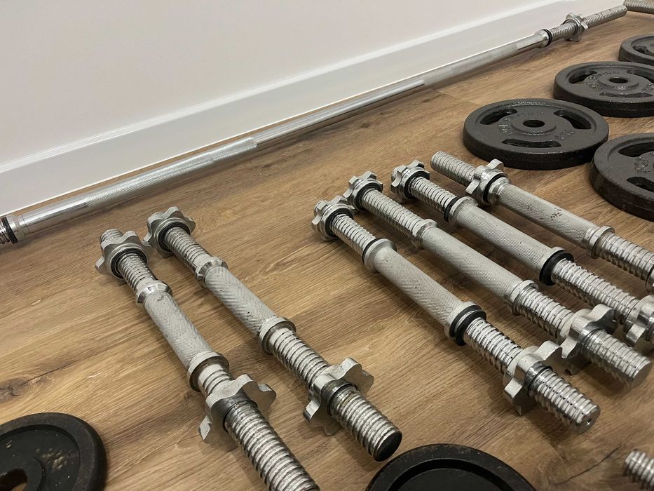 Obciążenie żeliwne talerze hantle krążki gryf gryfy różne 31mm 26mm