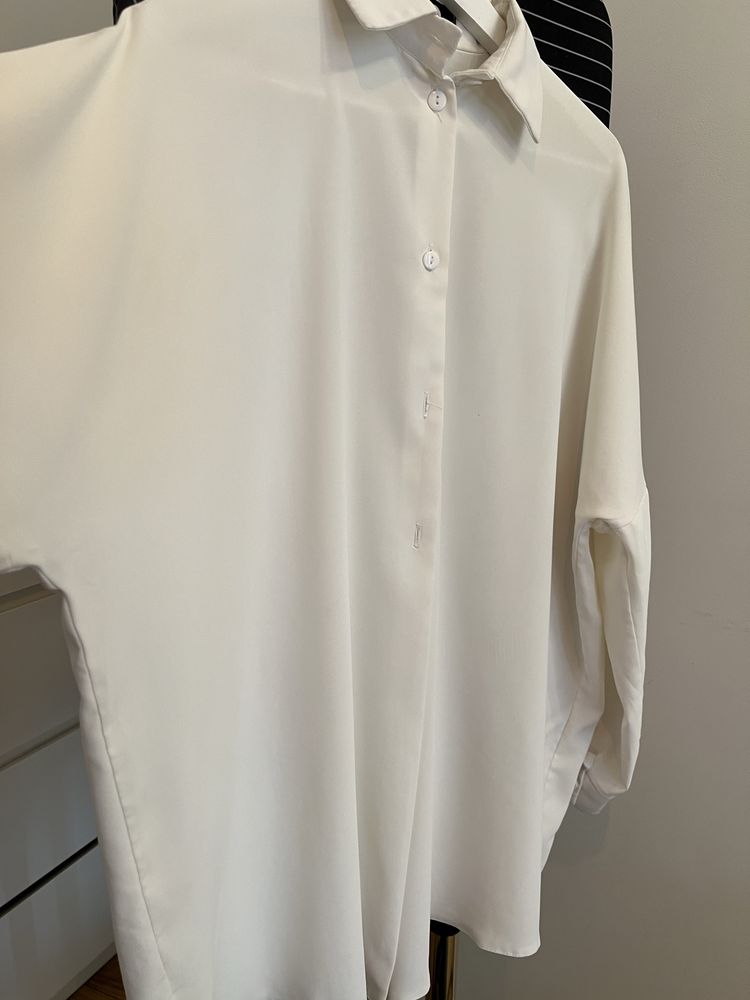 Biała koszula oversize Estilo Utani, rozmiar M