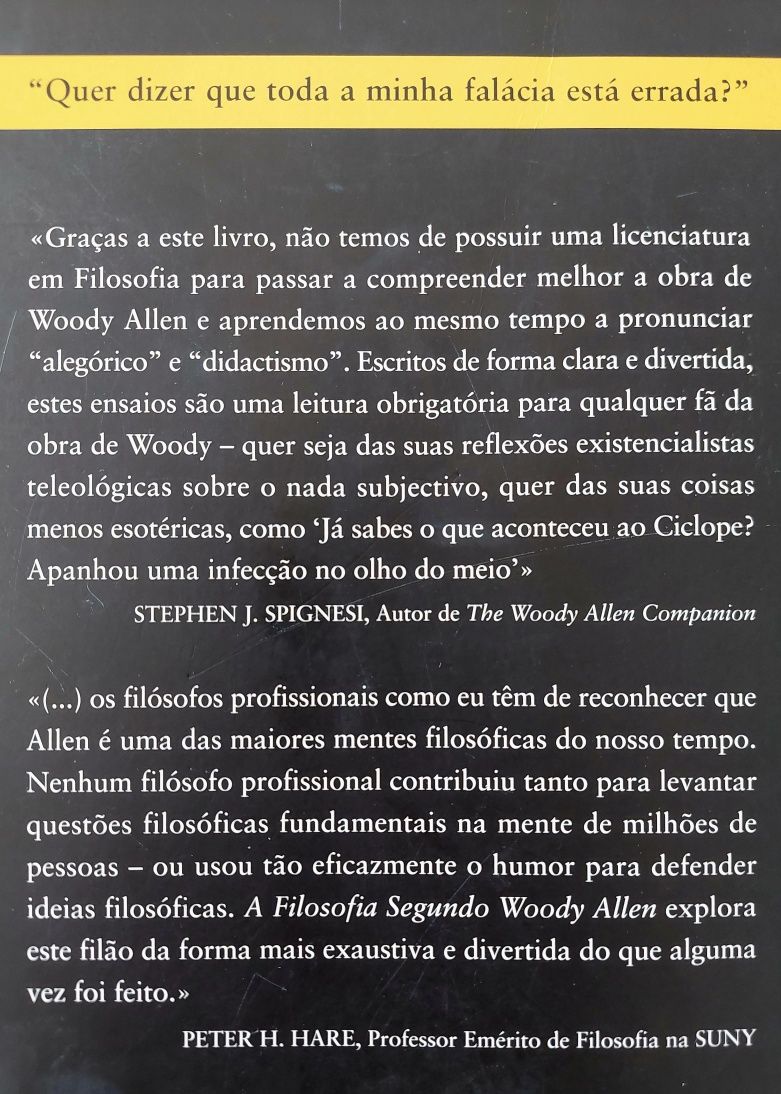 WOODY Allen - A Filosofia Segundo...