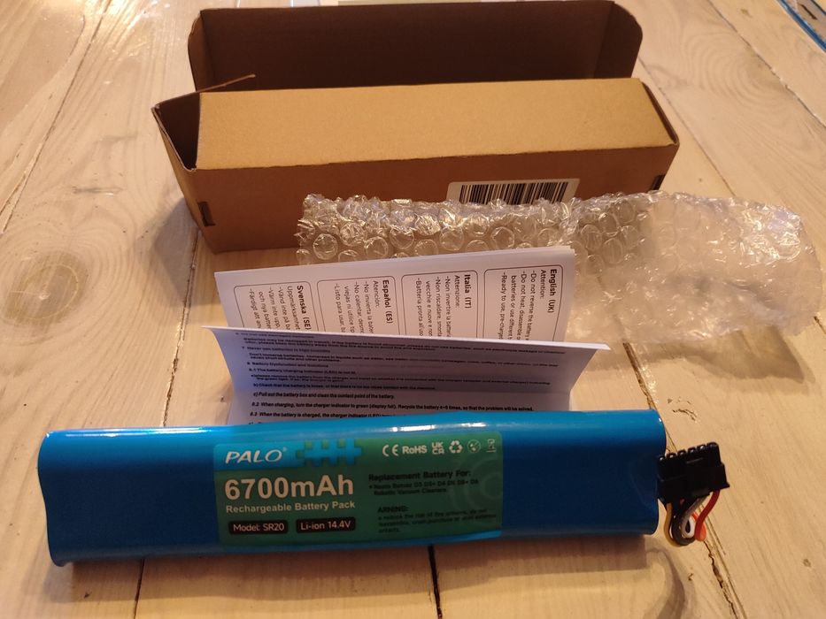 Akumulator Li-ion 6700mAh do odkurzacza Neato Botvac D3 D3+ D4 D5 D5+