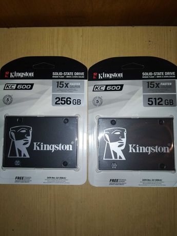 SSD Kingston KC600 Новый Гарантия
