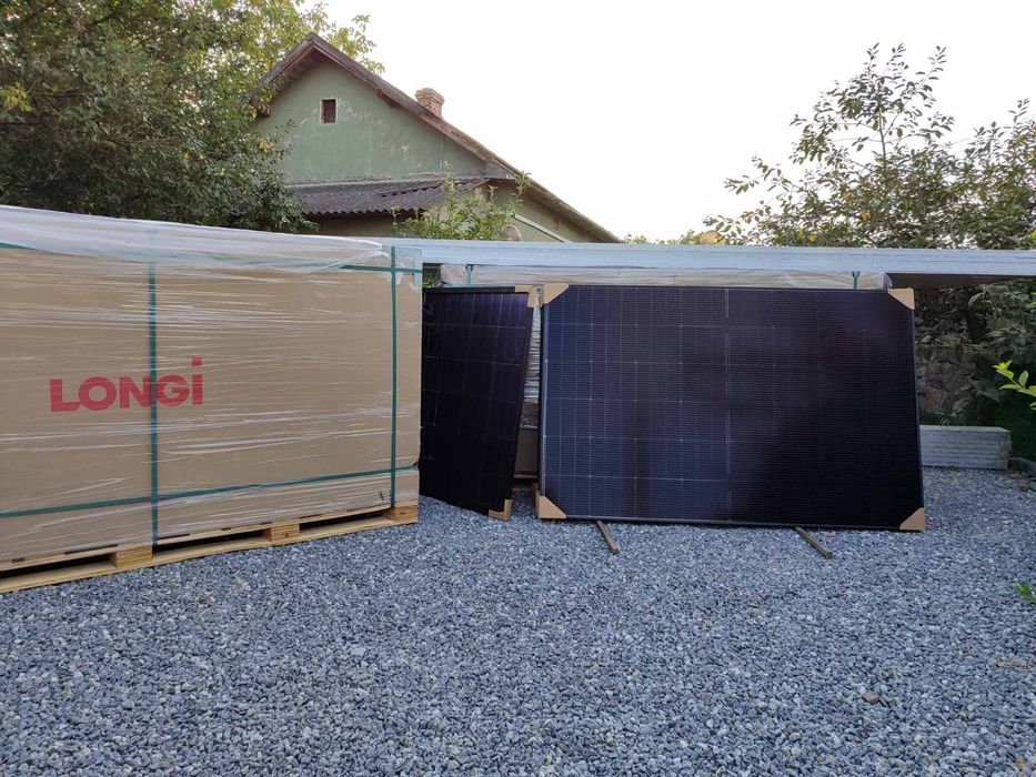 Сонячні панелі Longi Solar LR5-54HTD-430M//615 bificial Hi-MO 6,7