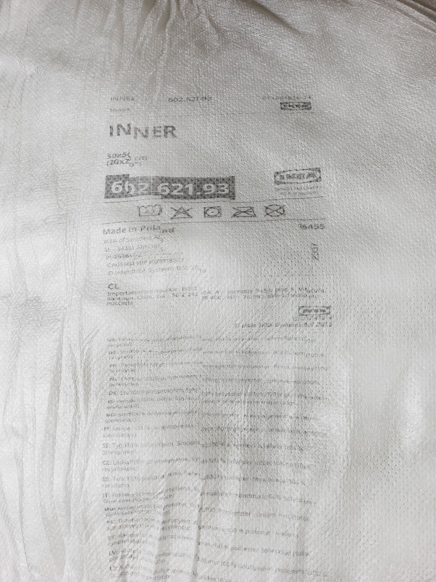 Poduszka Dekoracyjna IKEA Majbraken 50x50 Poduszka + Poszewka