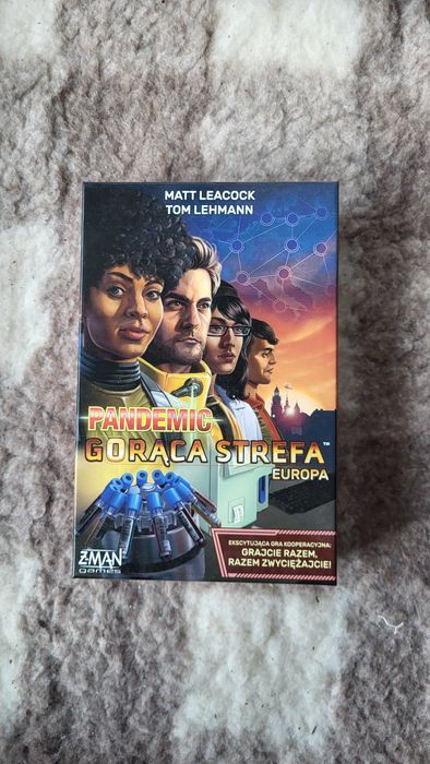 Gra planszowa Pandemic - Gorąca Strefa Europa