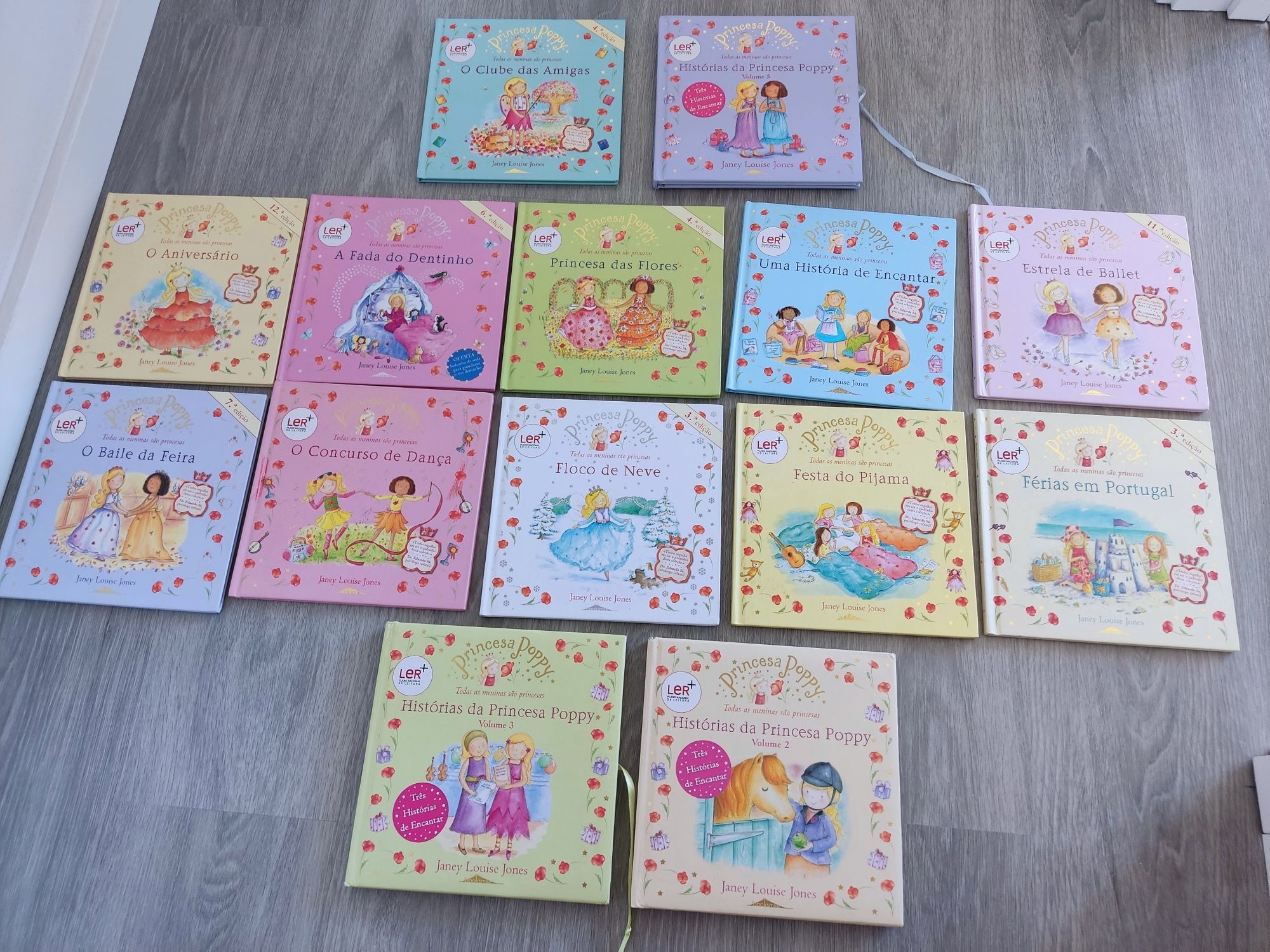 Coleção livros da princesa poppy