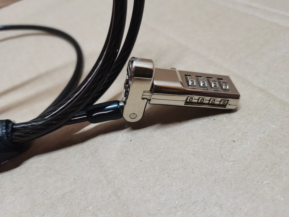 Kensington linka zabezpieczająca kradzież laptopa 3w1 szyfrowa