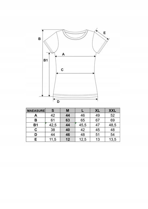 Moraj T-Shirt Damski Bawełniany Krótki Rękaw Xl