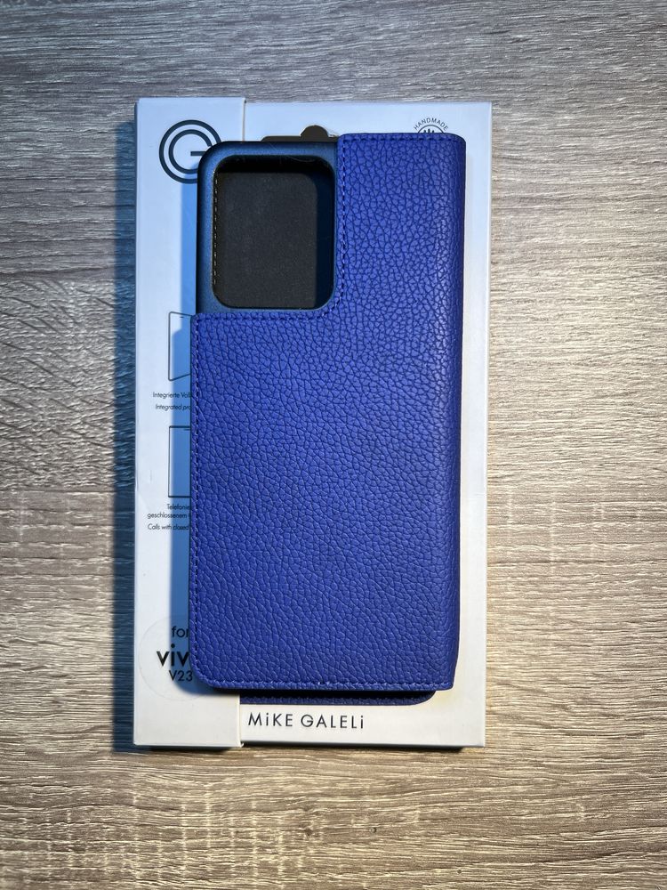 Etui skórzane do Vivo V23 skóra bydlęca