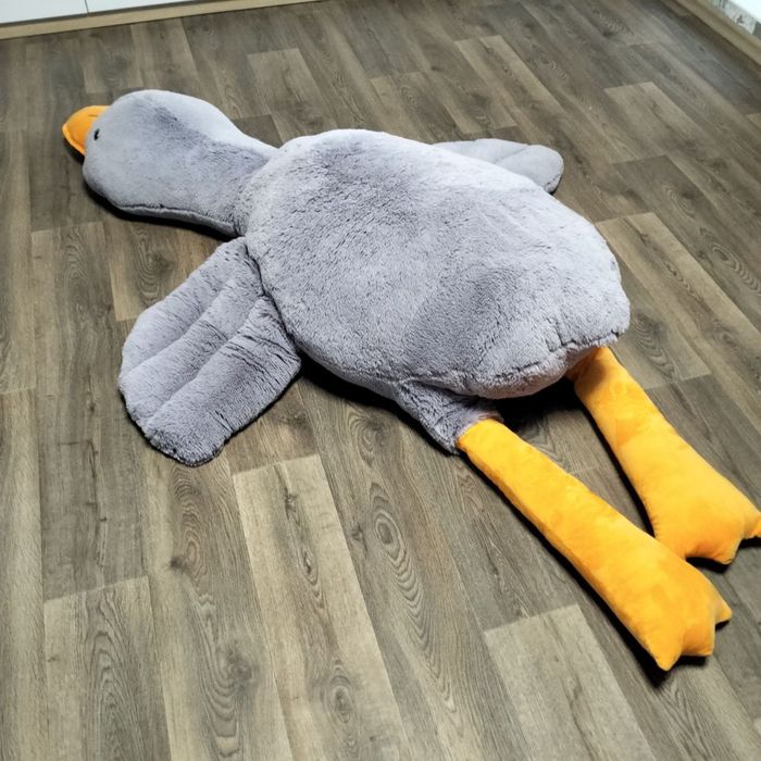 М'яка іграшка подушка гусак обіймашка