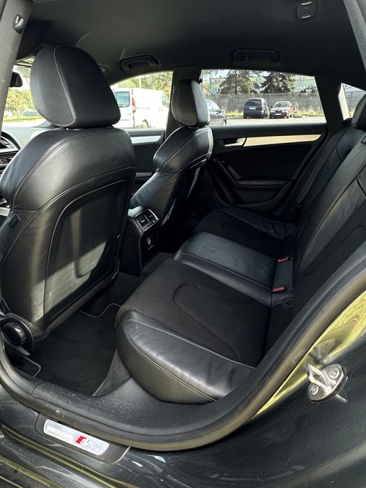 AUDI A5 8T Sportback SLINE S-LINE Fotele kanapa tapicerka pół skóra