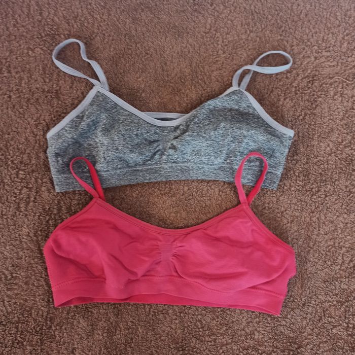 Biustonosz sportowy, biustonosze zestaw 2 sztuki