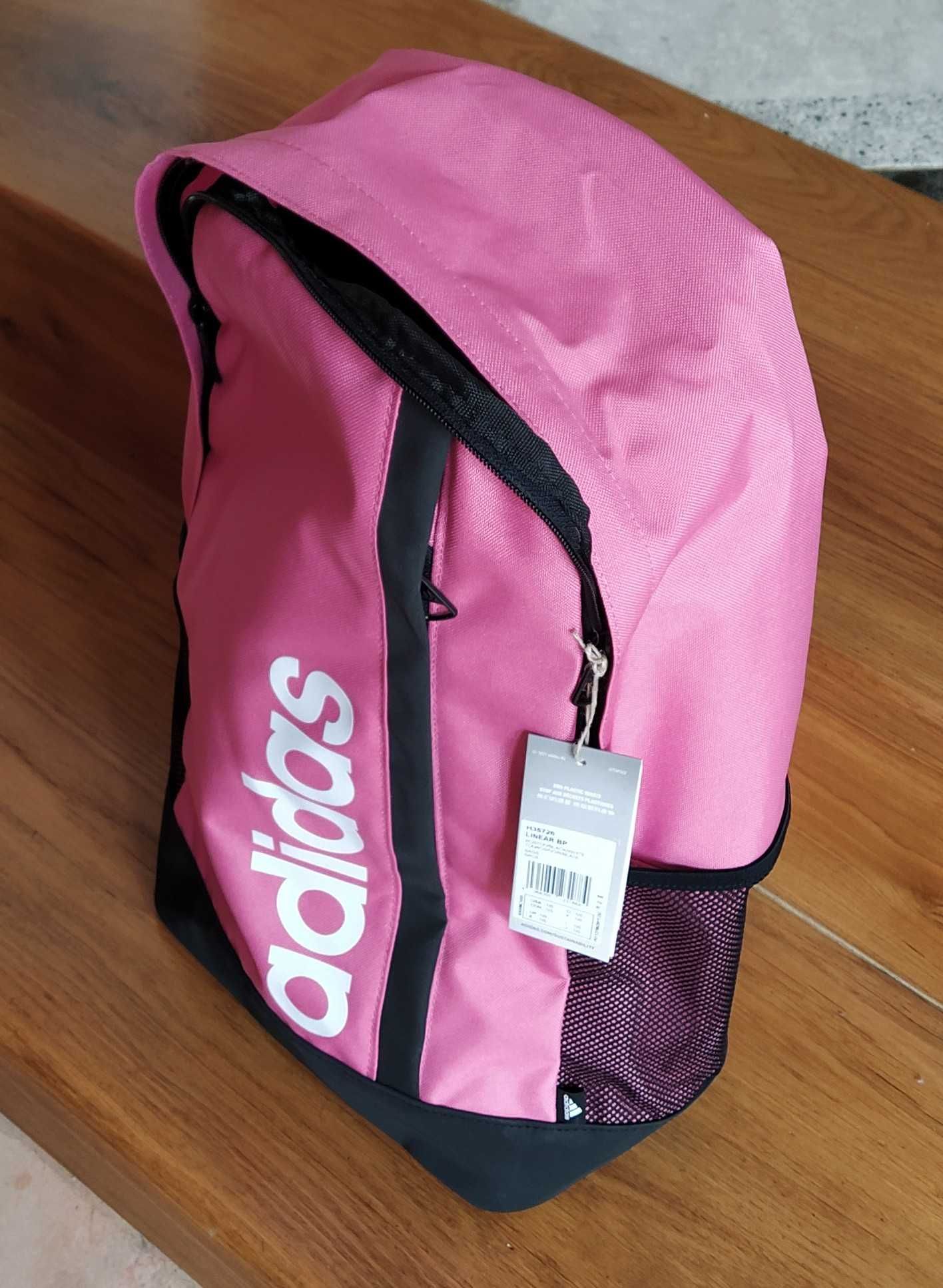 Adidas Essentials Logo Backpack na laptopa Różowy - nowy