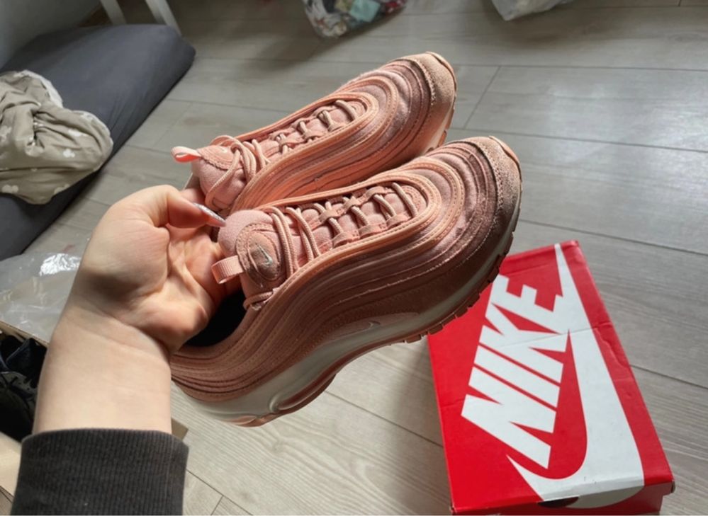 Buty różowe air max 97 nike