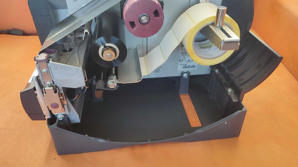 Drukarka Zebra ZM400 200dpi + GILOTYNA + LAN 100% OKEY