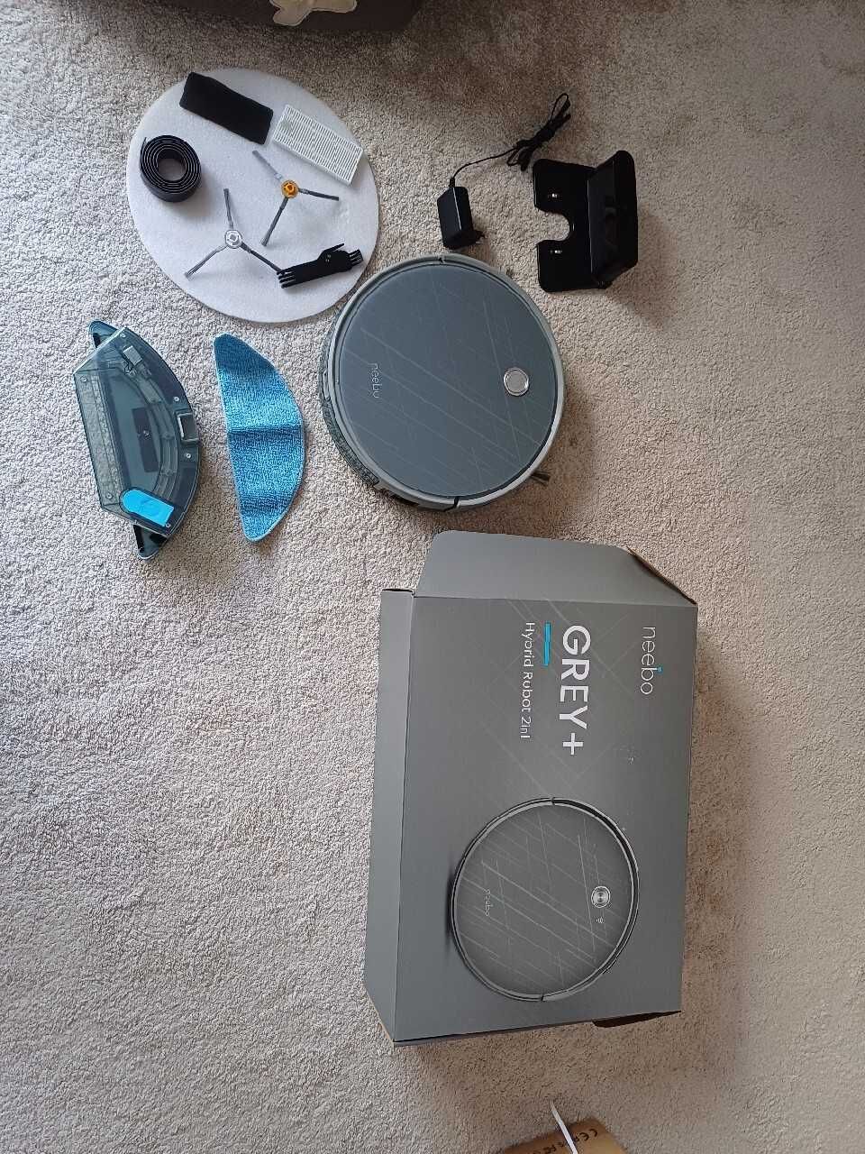 Robot sprzątający 2W1 NEEBO GREY+